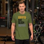 Eat Sleep Repeat Short-Sleeve Unisex T-Shirt - Image 11