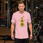 Bitcoin Snowman Short-Sleeve Unisex T-Shirt - Image 29