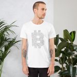 Bit Bitcoin Short-Sleeve Unisex T-Shirt - Image 3