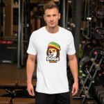Rasta Doge Shiba Inu Short-Sleeve Unisex T-Shirt