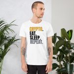 Eat Sleep Repeat Short-Sleeve Unisex T-Shirt - Image 6