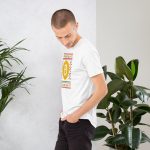 Bitcoin Ugly Jumper Design Short-Sleeve Unisex T-Shirt - Image 2